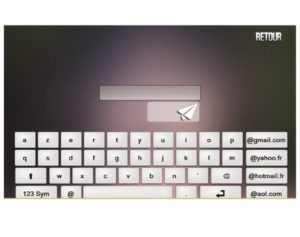 Envoyez vos selfies par email.