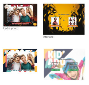 Personnalisation de la borne à votre thème