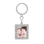Porte clés imitation pierres précieuses avec photo