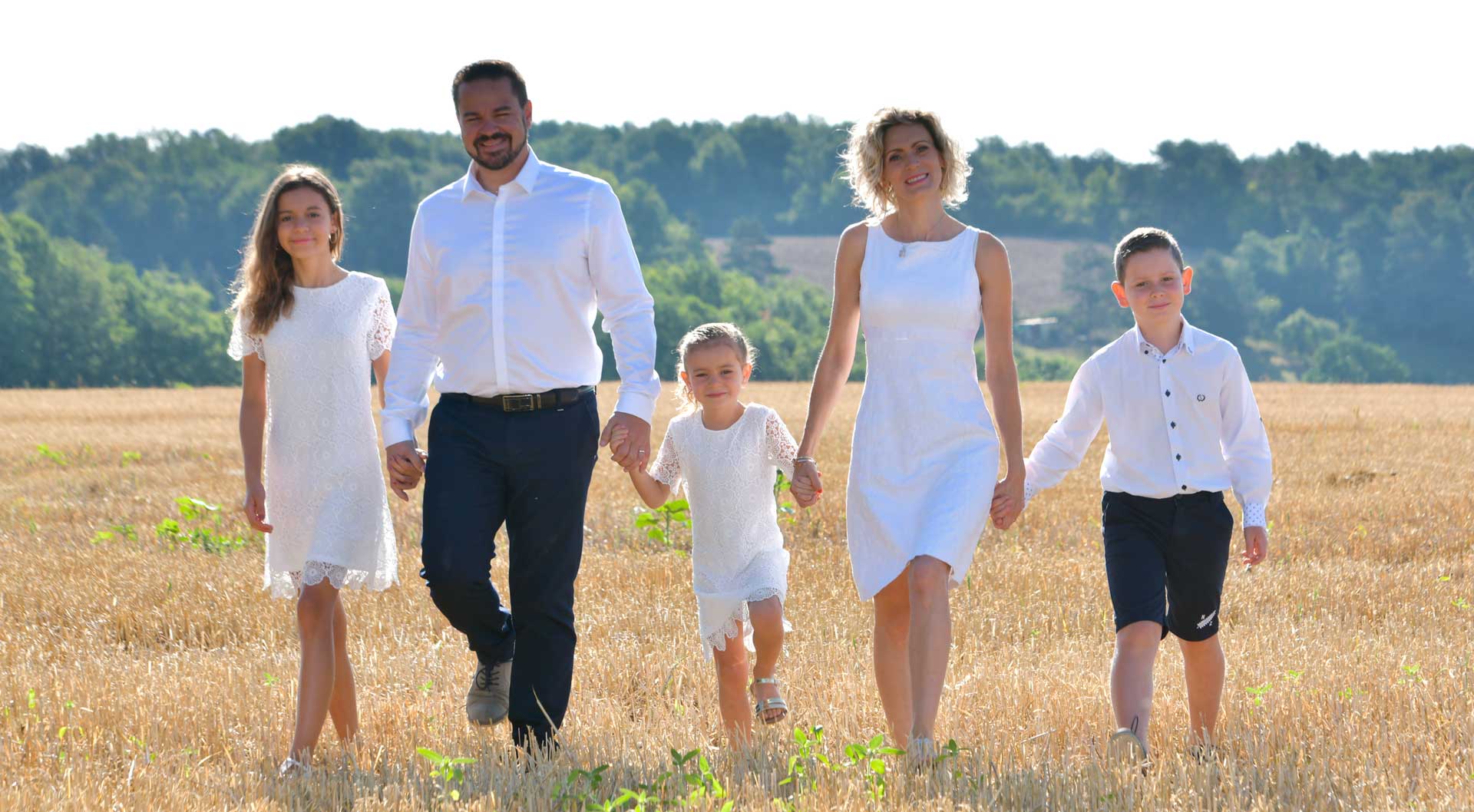 Photos de famille en exterieur