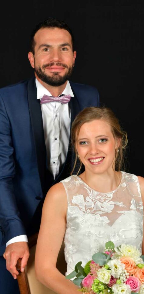 Photo de couple de mariés