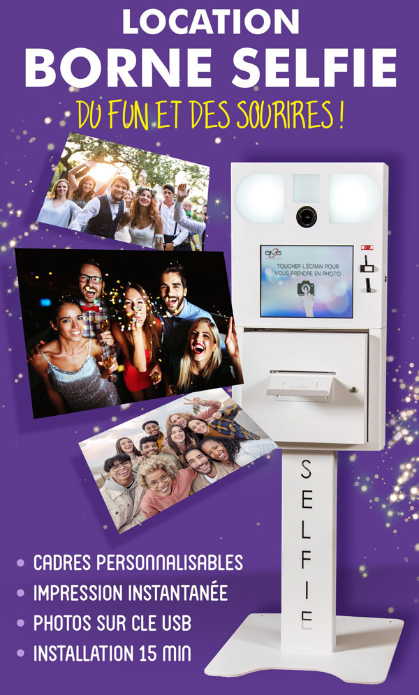 Location Borne Selfie