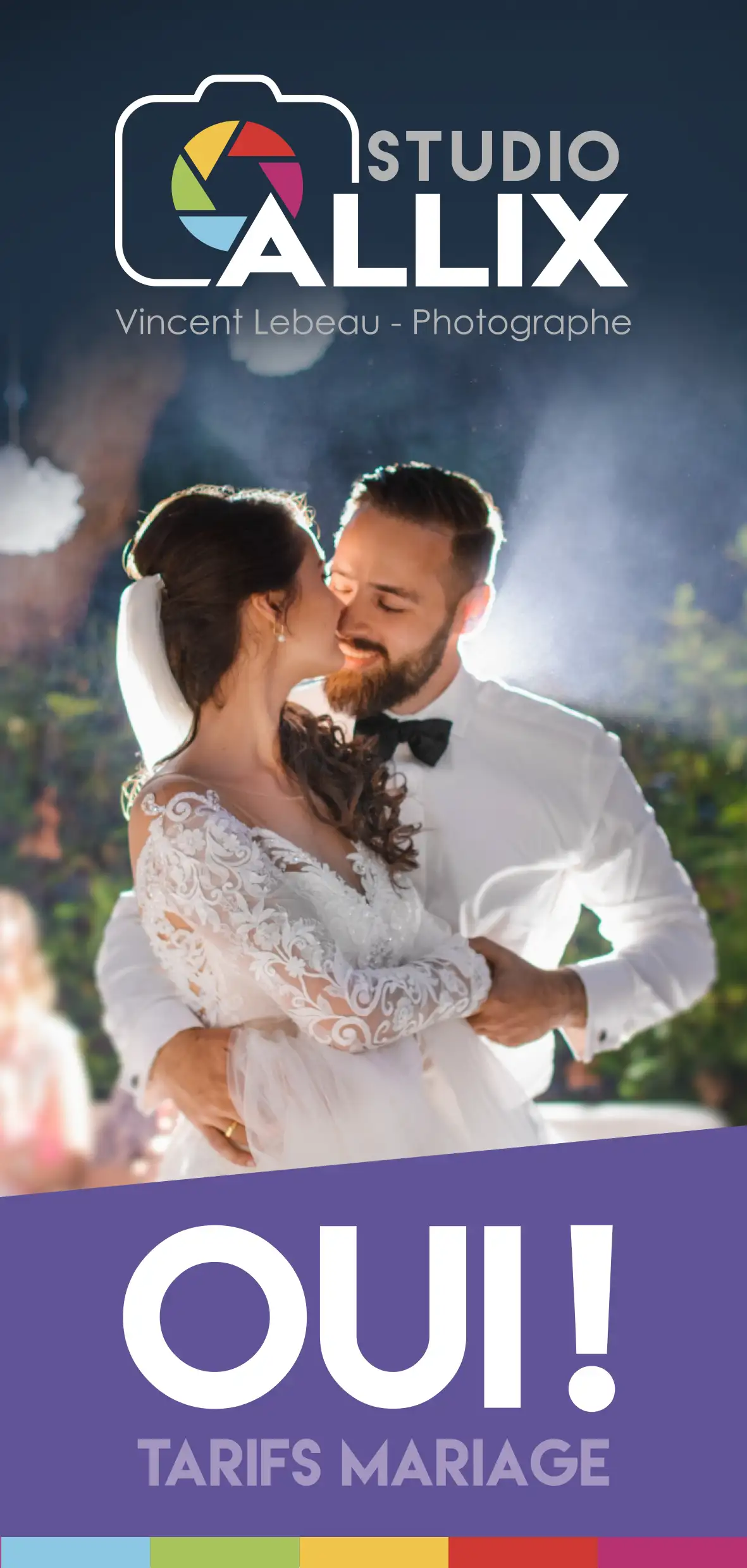 Tarifs photographe Mariage - Studio Allix Sens